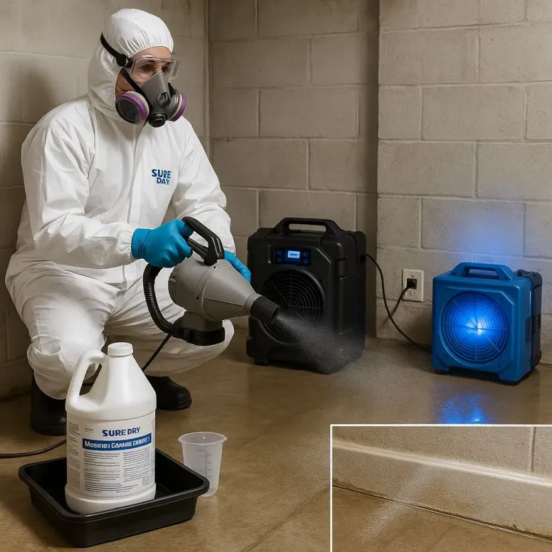 Sanitization and Odor Removal process in North Sea, NY