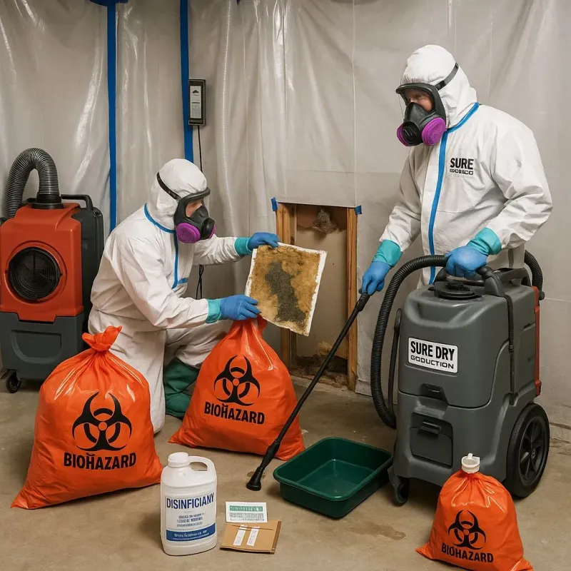 Contaminated Water Handling Protocols process in North Sea, NY
