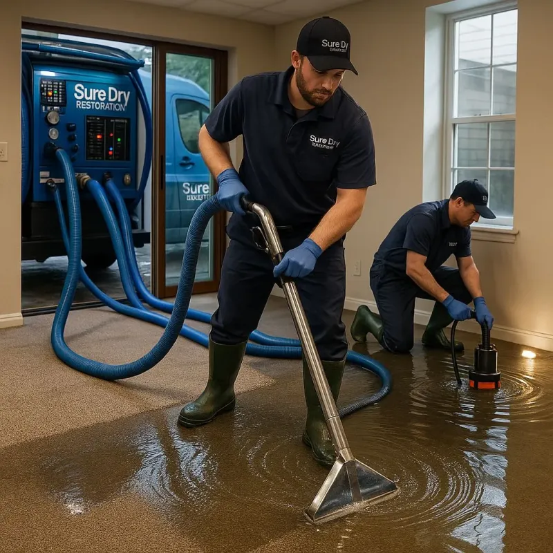 Water Extraction and Removal process in North Sea, NY